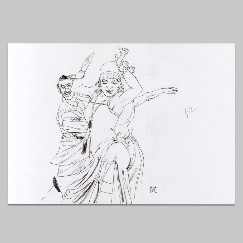 Illustration Dancefloor du speakeasy le Kokomo